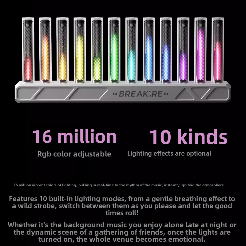 Music Spectrum Lights Nixie Tu - đánh giá và giá Photography Lighting Game