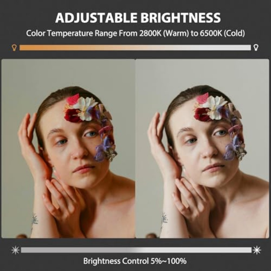 60W COB LED Video Light Handhe - đánh giá và giá Photography Lighting Handheld