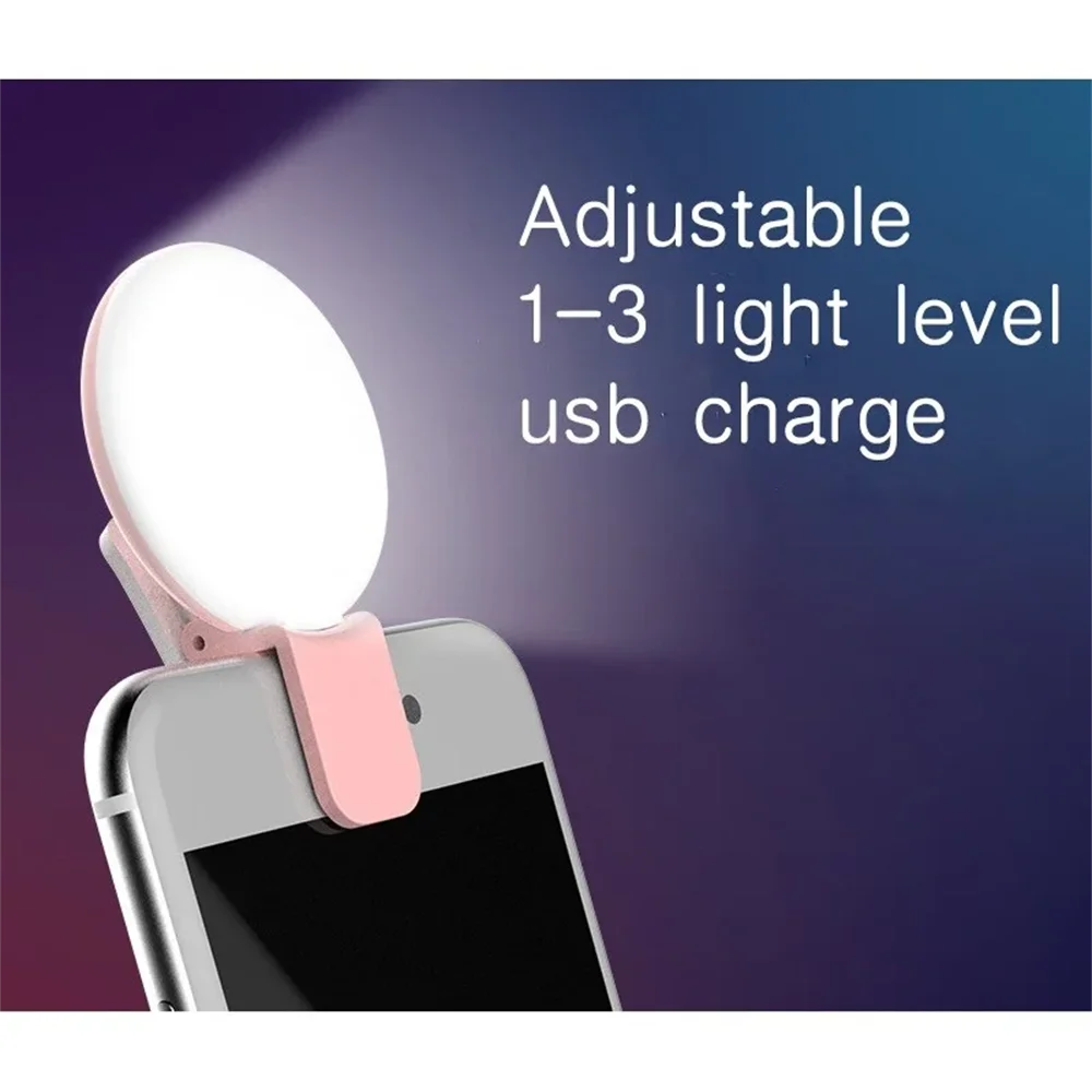 Portable Mini Selfie Ring Ligh - đánh giá và giá Photography Lighting Description